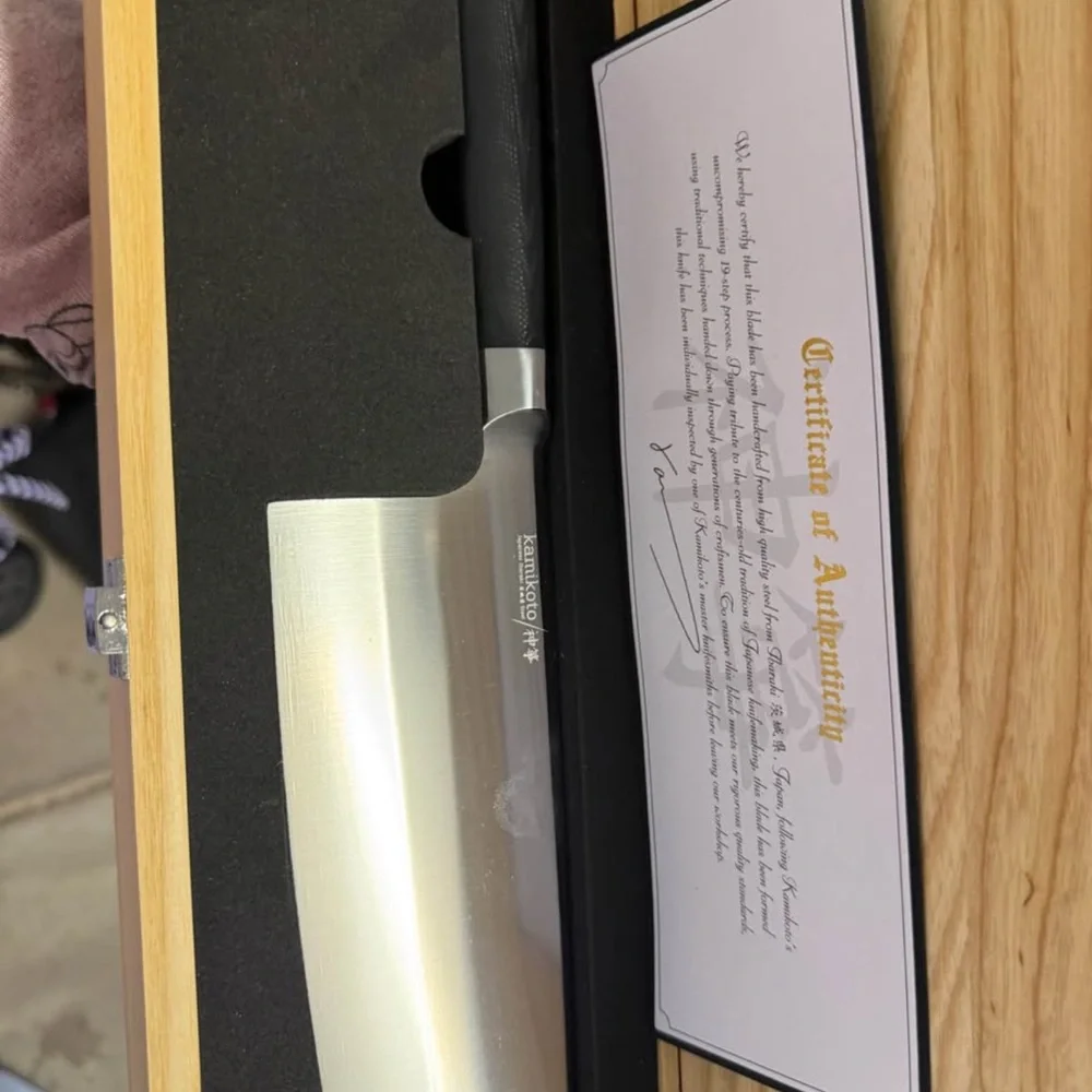 Kamikoto Knife set whole set w/certificates of authenticity